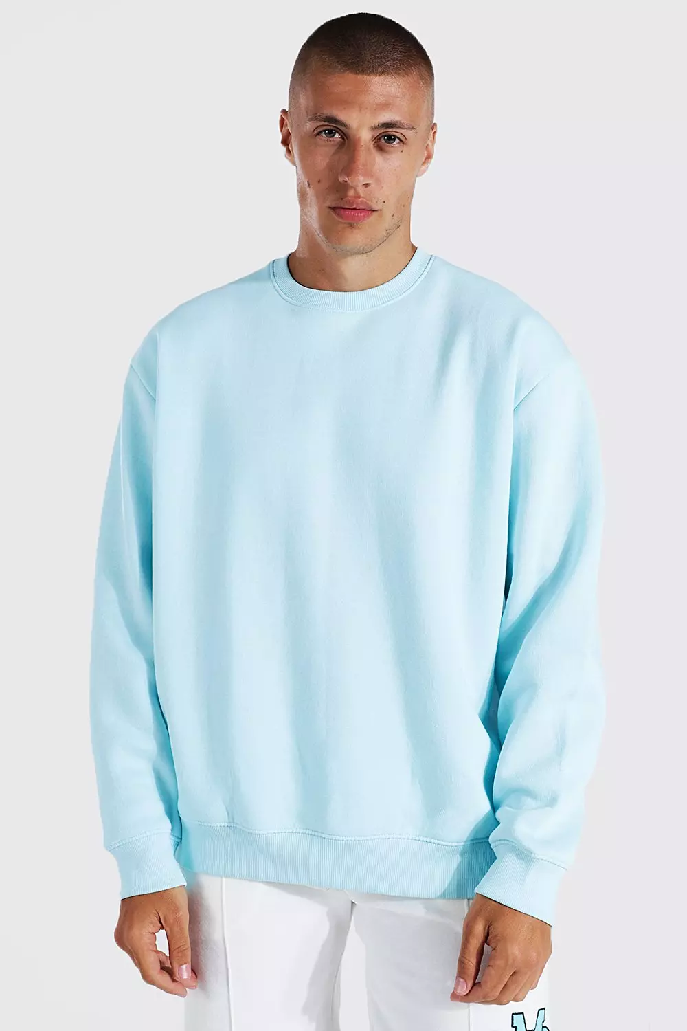 Oversized crew sale neck sweatshirts